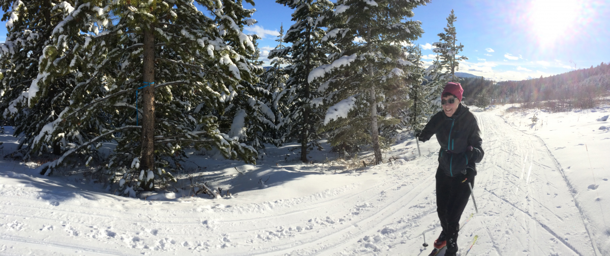 Nordic Ski McDonald Pass near Helena Montana