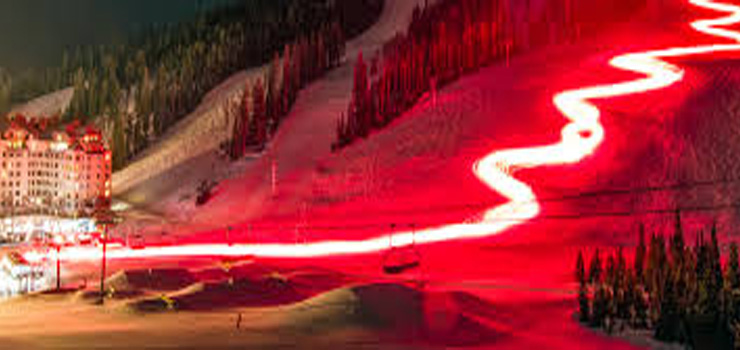 Torchlight Parade at Big Sky Resort