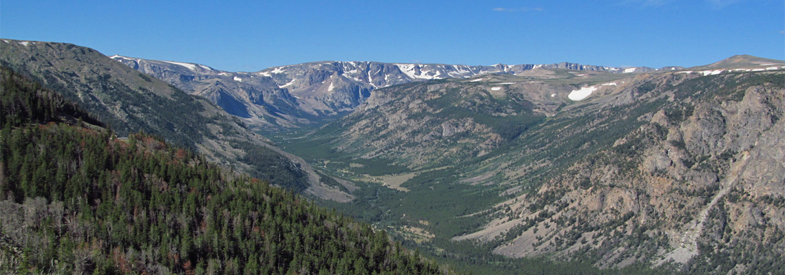 Beartooth Highway Plateau Vista Point Lookout