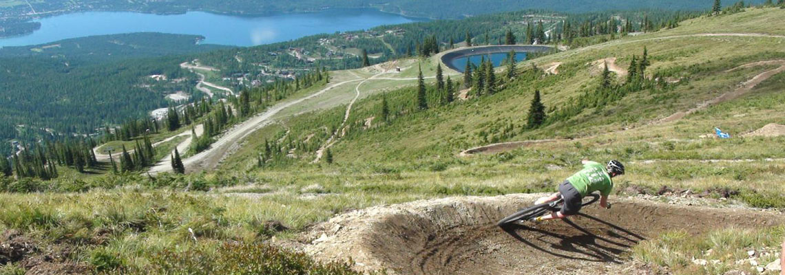 Mountain Biking on the Whitefish, Montana Flow Trail