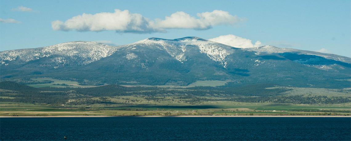 Canyon Ferry Reservoir in Helena Montana