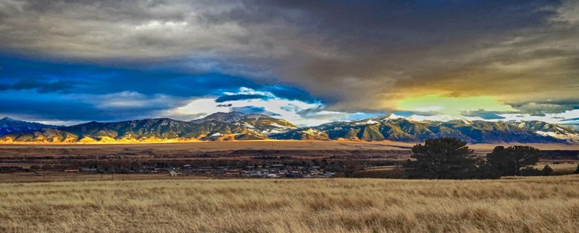 Madison Range Mountains near Ennis, Montana