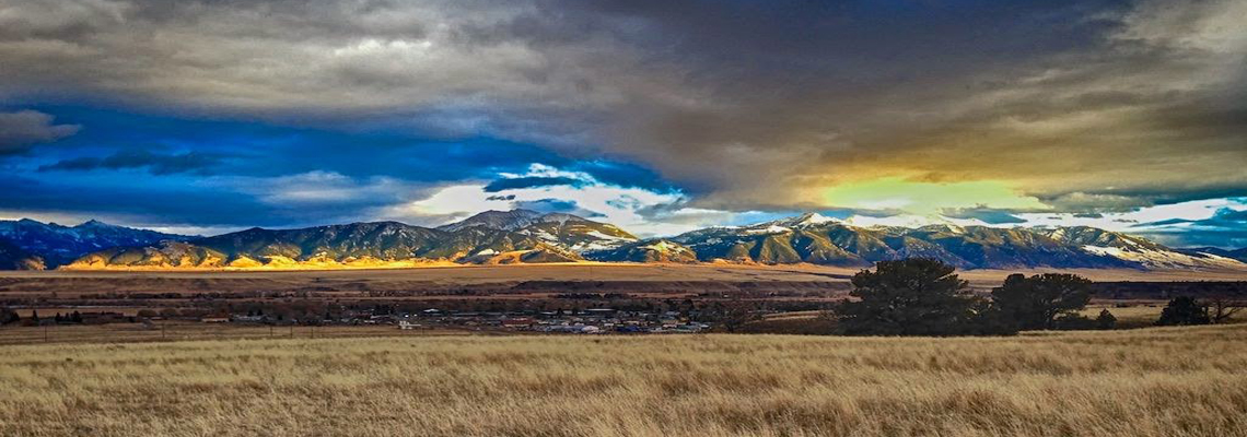 Madison Range Mountains near Ennis, Montana