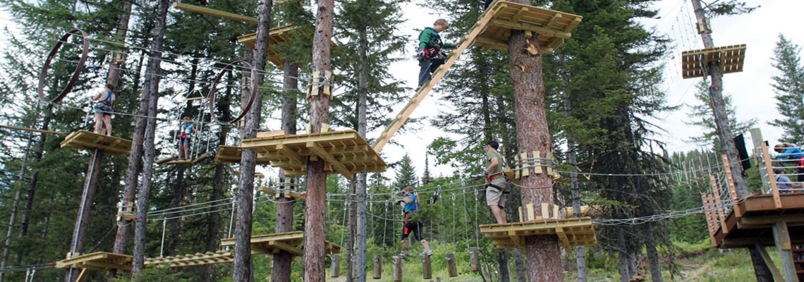 Montana Aerial Adventure Park at Whitefish Mountain