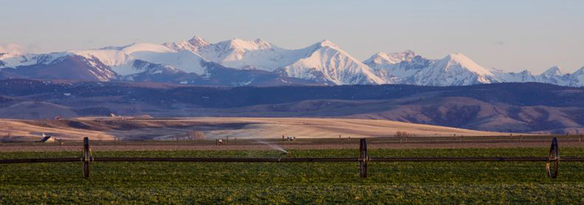 The Pintlers from the Skalkaho Highway in Philipsburg Montana