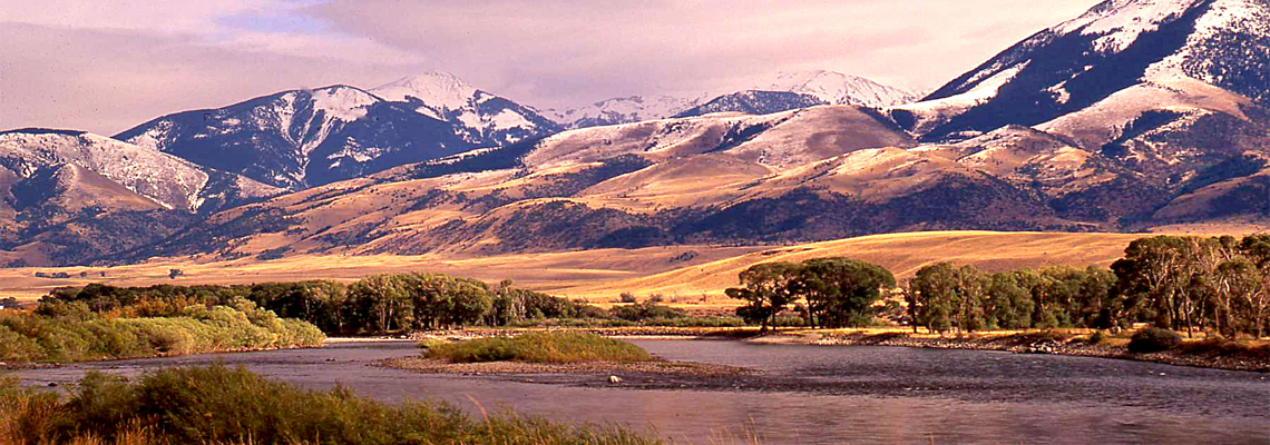 Yellowstone River near Livington, Montana