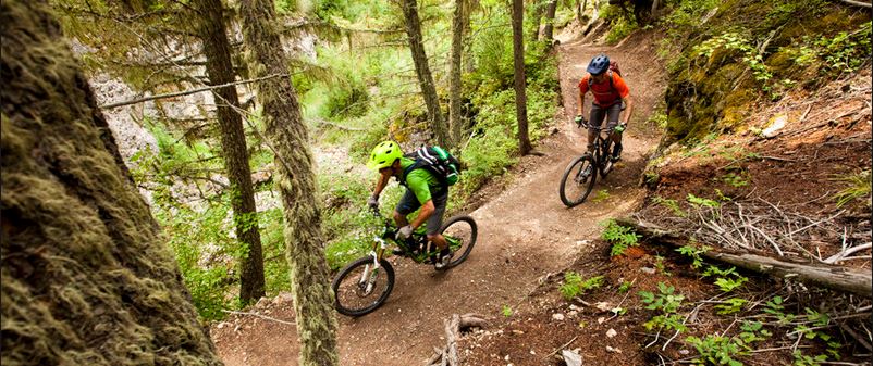 Helena mountain bike trail