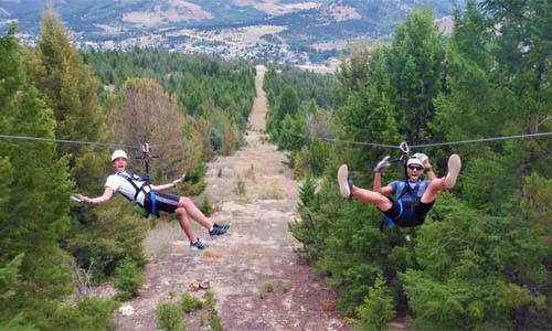 Montana Zipline Adventures in Anaconda Montana