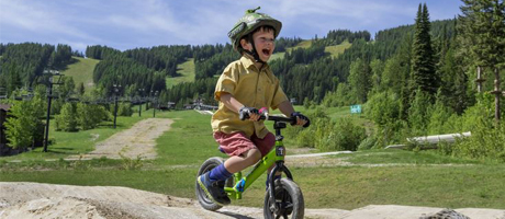 Strider Bike Park at Whitefish Mountain