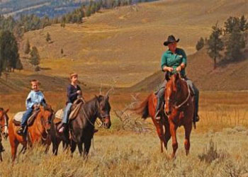 Horseback Riding in Yellowstone National Park