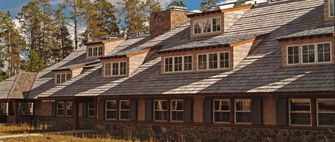 The New Canyon Lodge in Yellowstone National Park