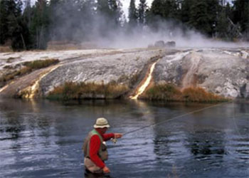 Fishing in Yellowstone National Park