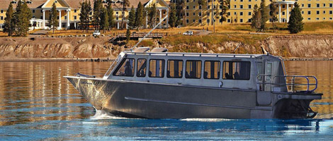 Scenic boat Cruises on Lake Yellowstone