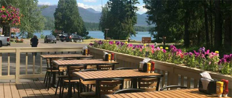 Eddie's Cafe & Mercantile at Apgar Village in Glacier National Park