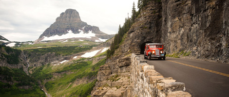 Going to the Sun Road in Glacier National Park