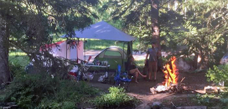 Cherry Creek Campground Hebgen Lake Montana