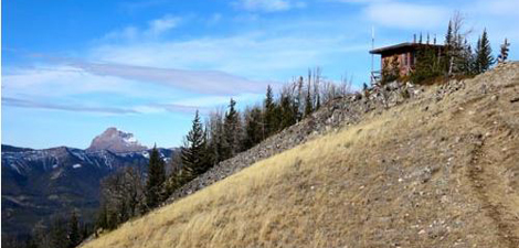 Hike to Cinnamon Mountain Big Sky