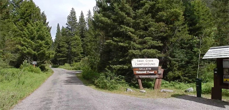 Swan Creek Campground Big Sky MT