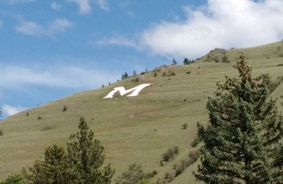 Hike the M in Missoula Montana