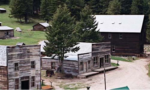 Garnet Ghost Town in Montana