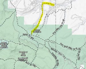 Ousel Falls Trail Map Big Sky Montana