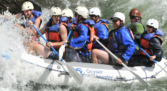 Whitewater rafting big sky montana