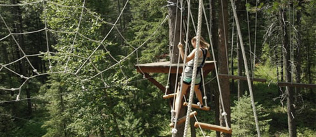 Glacier Ziplines and Ropes course