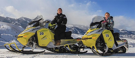 snowmobile tours gardiner montana