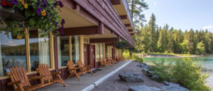 Village Inn Hotel at Apgar on Lake McDonald in Glacier National Park