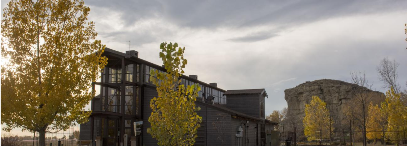 Pompeys Pillar Historical Site near Billings Montana