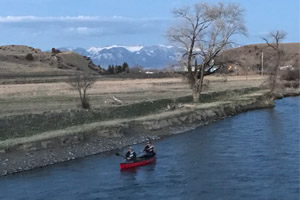 Fall Canoe on the Gallatin